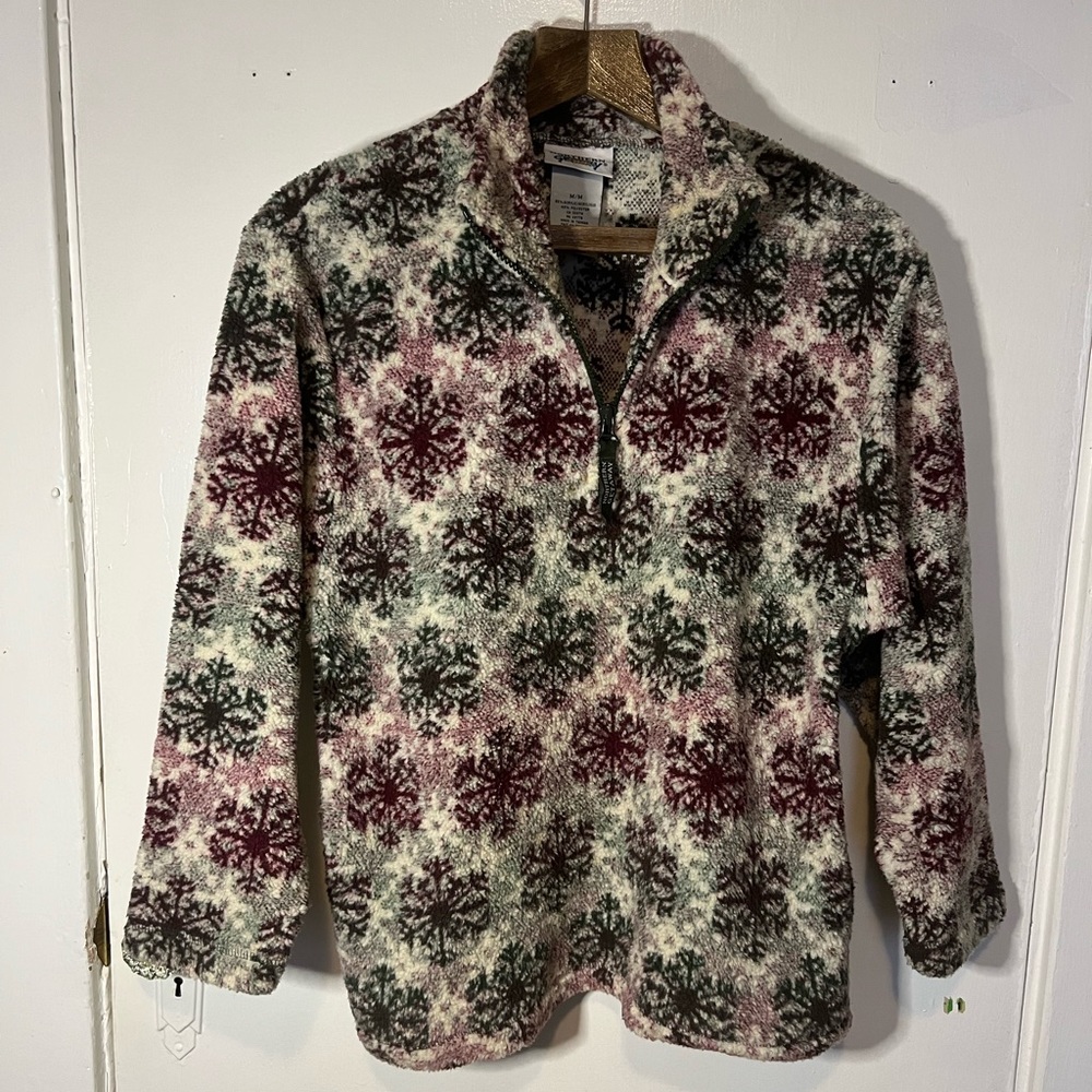 Vintage Northern Getaway Fleece Pull Over